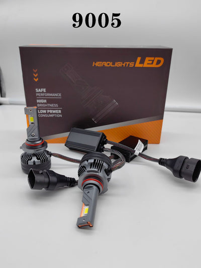 LED Lights Bulbs with CSP Chips,31000 LM,Di-Layers Copper Base,Pack of 2