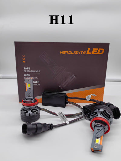 LED Lights Bulbs with CSP Chips,31000 LM,Di-Layers Copper Base,Pack of 2