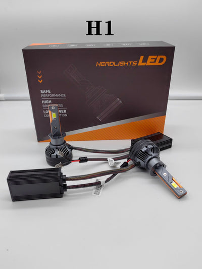 LED Lights Bulbs with CSP Chips,31000 LM,Di-Layers Copper Base,Pack of 2